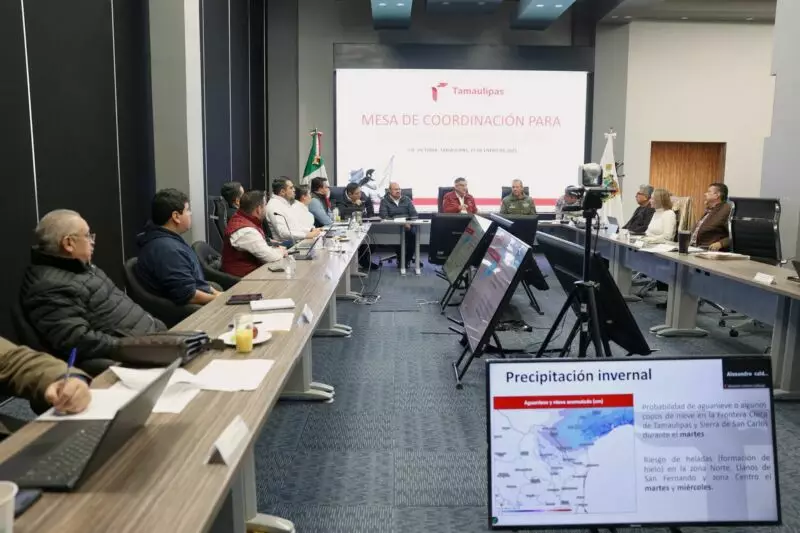 Ordena Américo Villarreal acciones para proteger a familias vulnerables ante onda gélida