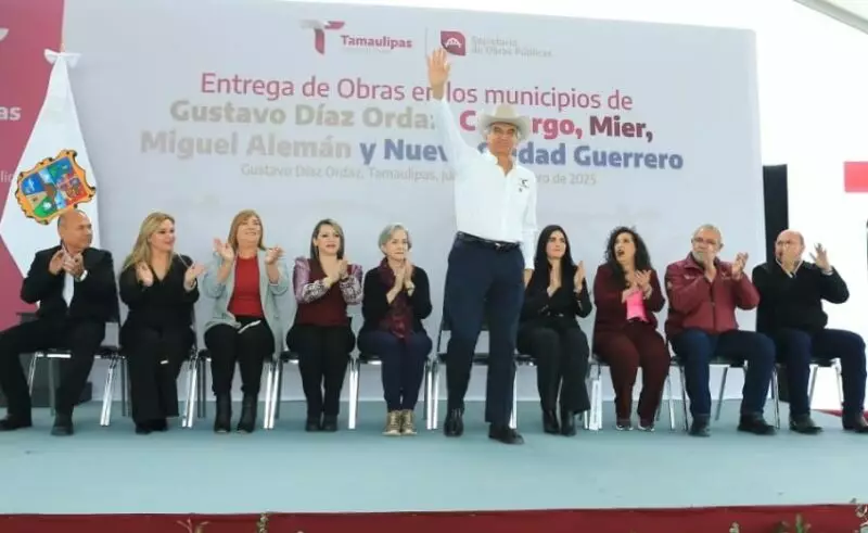 Impulsa Américo a los cinco municipios de La Ribereña con 243.6 MDP en obras