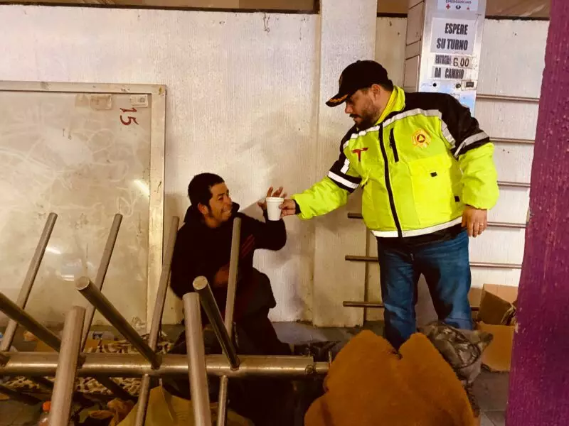 Atiende  Protección Civil Tamaulipas a personas vulnerables ante bajas temperaturas