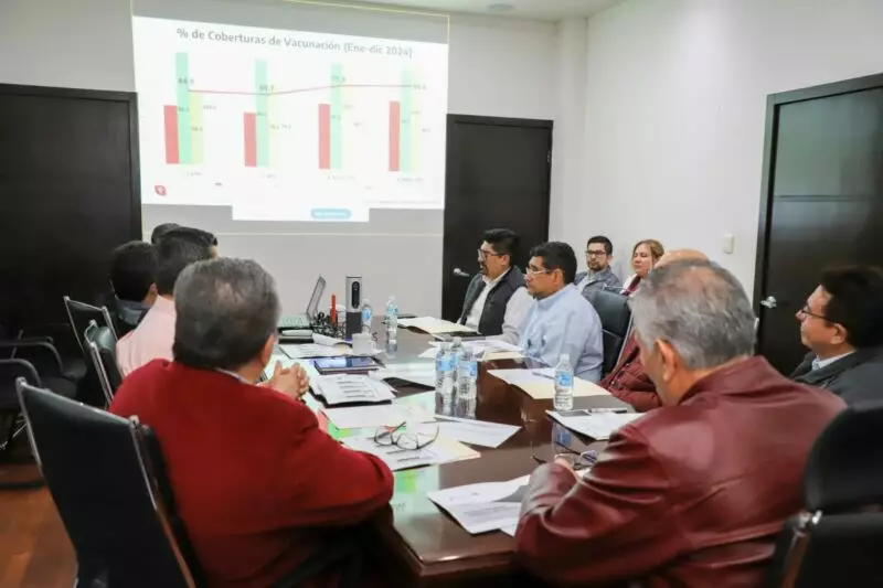 Evalúa SST acciones del Programa de Vacunación Universal