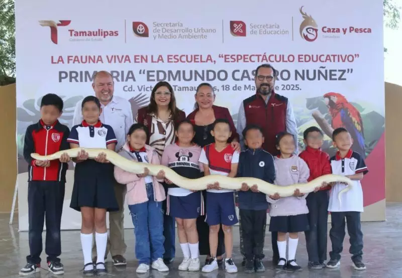 Fomenta Fauna Viva respeto por la naturaleza en escuelas de Tamaulipas