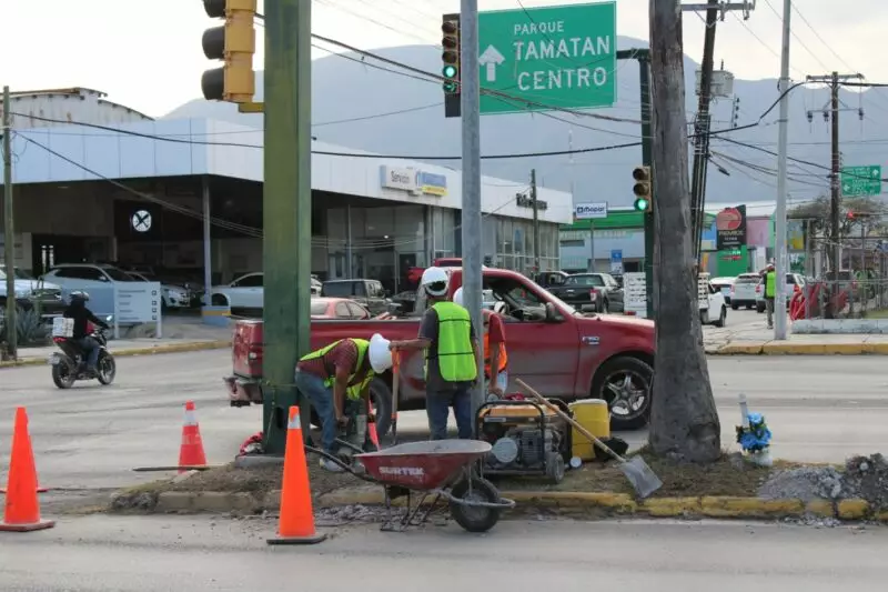 En marcha, modernización en sistema de semaforización de la capital tamaulipeca