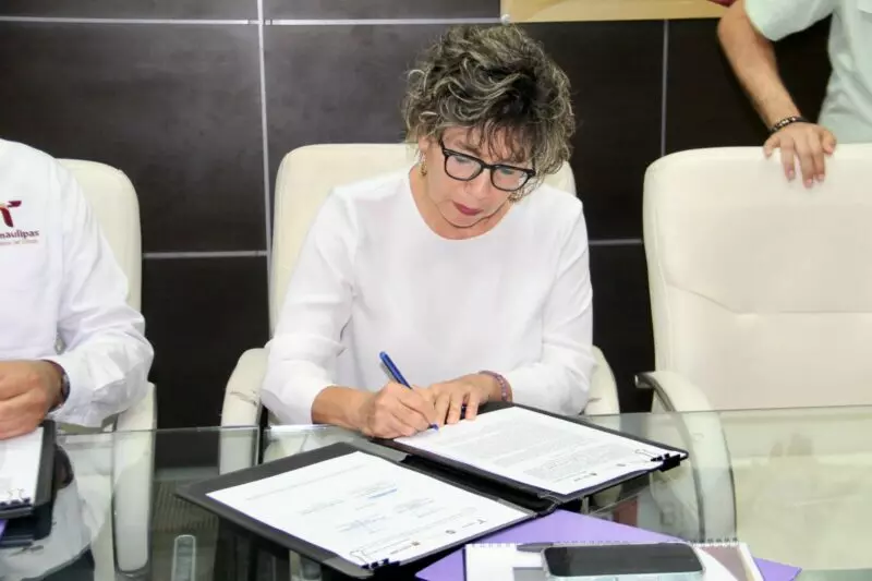 Eficientarán SEBIEN y Colegio de Tamaulipas los servicios en pro del bienestar