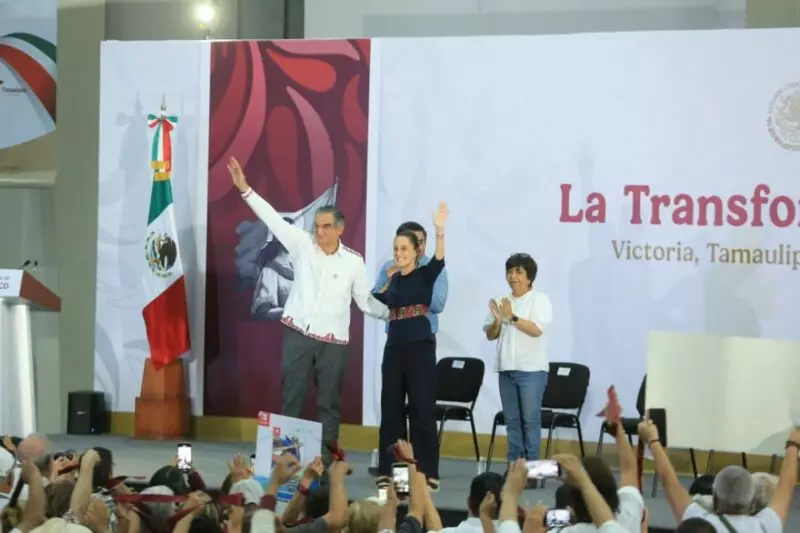 Reitera presidenta todo su apoyo para consolidar la transformación en Tamaulipas