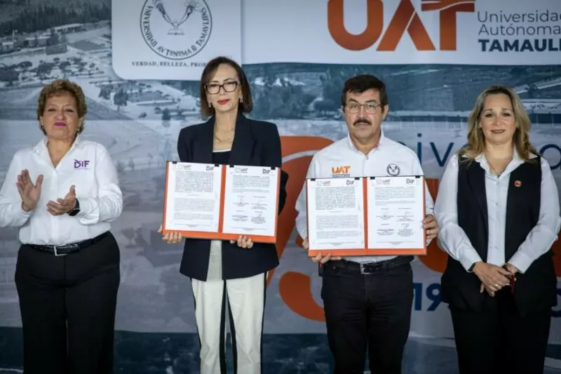Firman DIF Tamaulipas y UAT convenio para fortalecer el proyecto de estufas ecológicas en comunidades rurales
