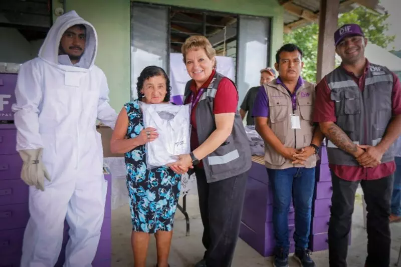 DIF Tamaulipas impulsa proyecto de “Producción Sostenible de Miel” en comunidades rurales
