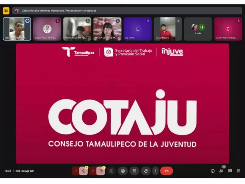 Toman protesta jóvenes consejeros y consejeras que formarán parte del COTAJU 2025 – 2026 del INJUVE Tamaulipas