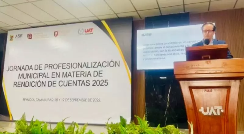 Participa SABG en las  Jornadas de Profesionalización Municipal 2025 en Reynosa