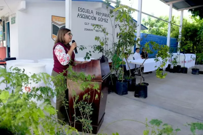 Transforma SEDUMA espacios escolares  como parte de la Agenda Ambiental