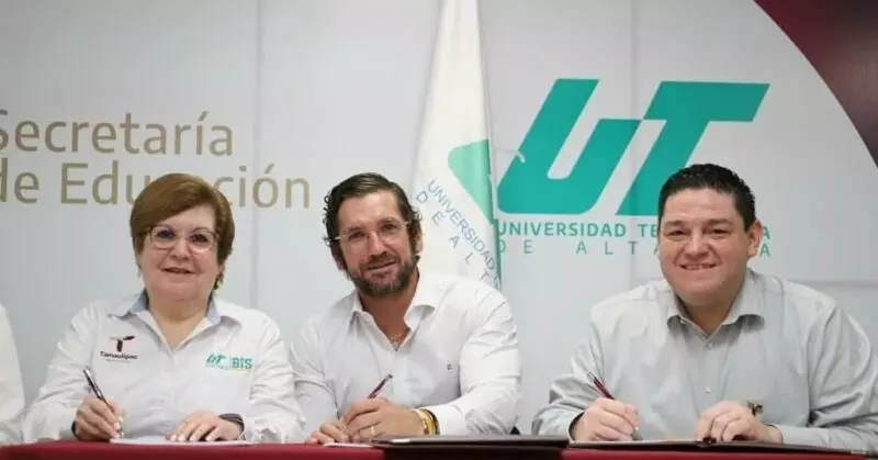 Formalizan Universidades Tecnológica y Politécnica de Altamira convenio para el desarrollo académico y sustentable