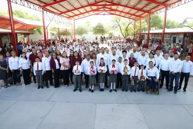 Arranca secretario general de Gobierno ciclo escolar 2025-2026 en Reynosa con firme compromiso por la educación y la equidad social
