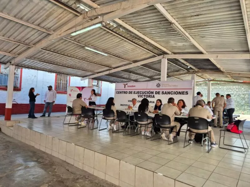Refuerza Instituto de Defensoría Pública de Tamaulipas acceso a la justicia con jornada de visitas carcelarias en Ciudad Victoria