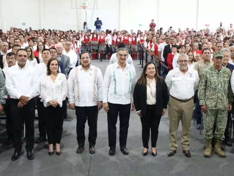 Gimnasio de la Normal de Educadoras; respuesta de la voluntad de un gobierno que escucha, resuelve y cumple