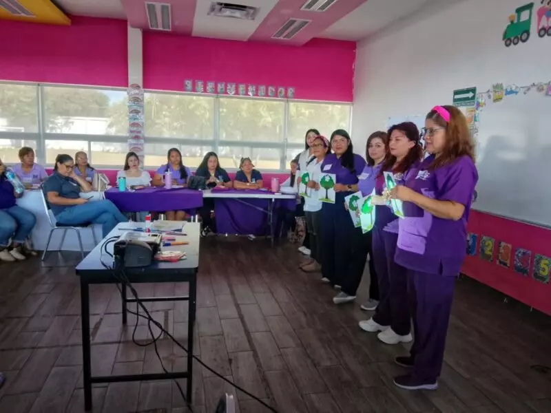 Capacita Guardia Estatal de Género a personal de CECUDI para prevenir violencia sexual en la primera infancia