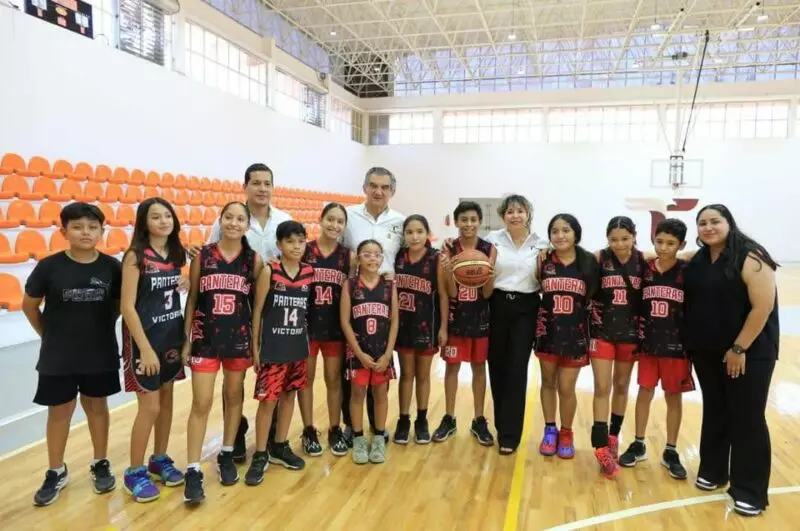 Inicia torneo de básquetbol INDE Tamaulipas 2025
