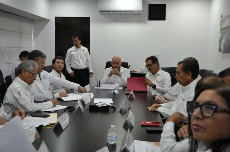 Encabeza secretario de Recursos Hidráulicos Tercera Sesión Ordinaria del Consejo de Administración de la Comapa Sur