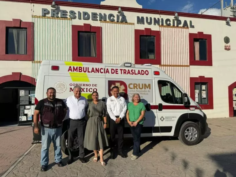 Amplía Salud red de ambulancias en Jiménez, Soto la Marina y Aldama